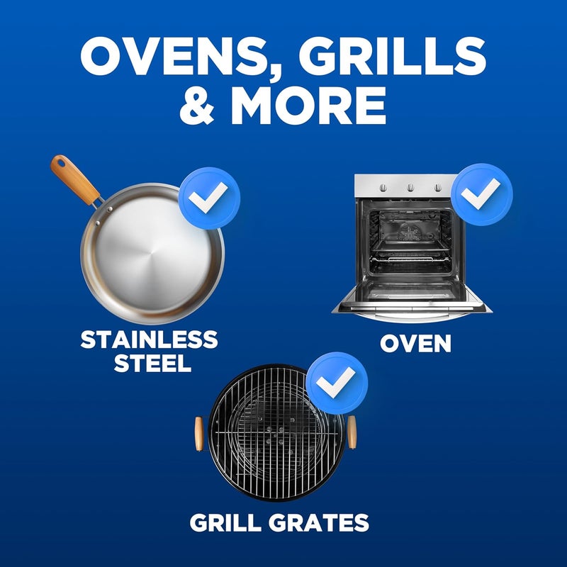 Easy Off Fume Free Oven & Stove Cleaner, Lemon, 14.5 Ounce, Pack of 6 - Image 5